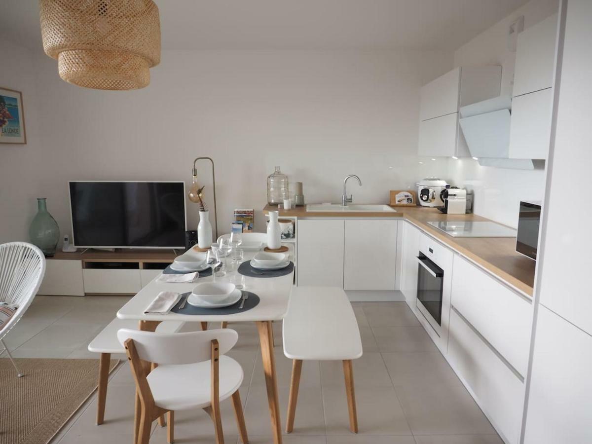 La Londe La Mer : Appartement Proche Plages & Vue Superbe Sur Les Iles D'Or Экстерьер фото